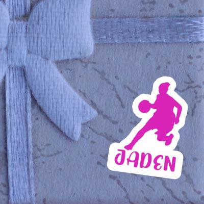 Autocollant Joueuse de basket-ball Jaden Gift package Image