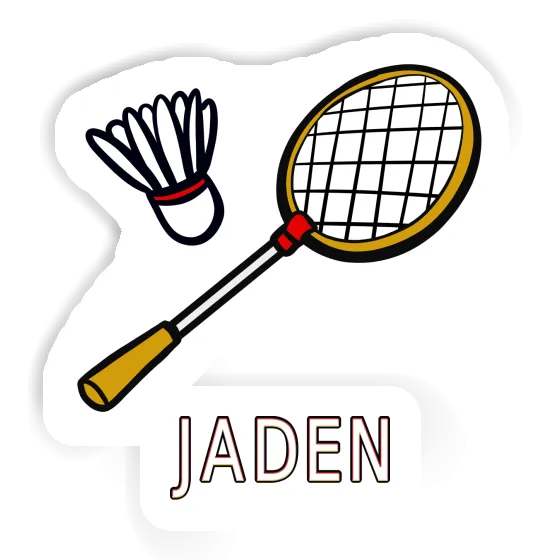 Badminton Racket Sticker Jaden Gift package Image