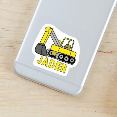 Excavator Sticker Jaden Image