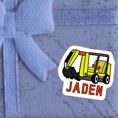 Jaden Aufkleber Minibagger Gift package Image