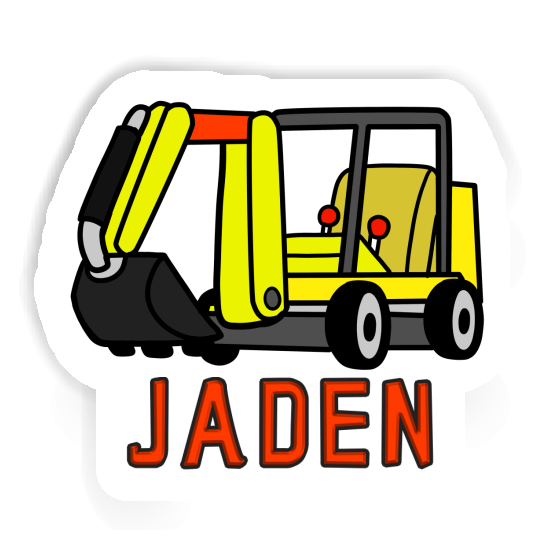 Jaden Sticker Mini-Excavator Gift package Image