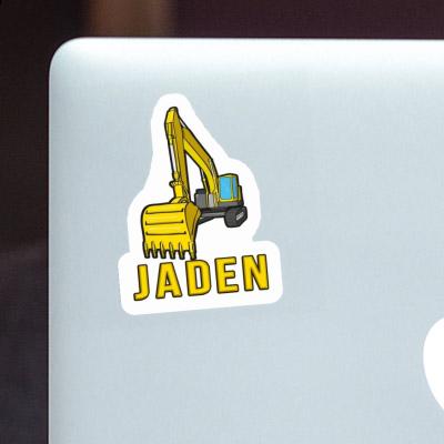 Sticker Excavator Jaden Image