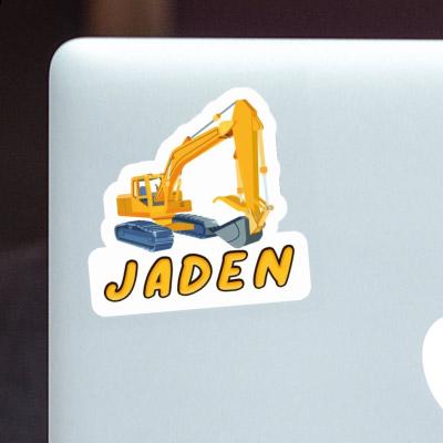 Excavator Sticker Jaden Image