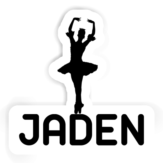 Sticker Jaden Ballerina Notebook Image