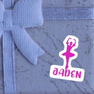 Sticker Jaden Ballerina Notebook Image