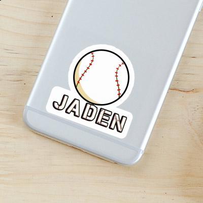 Jaden Autocollant Balle de baseball Image