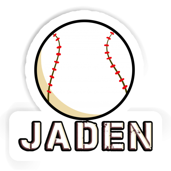 Jaden Autocollant Balle de baseball Gift package Image