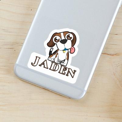 Autocollant Jaden Beagle Gift package Image