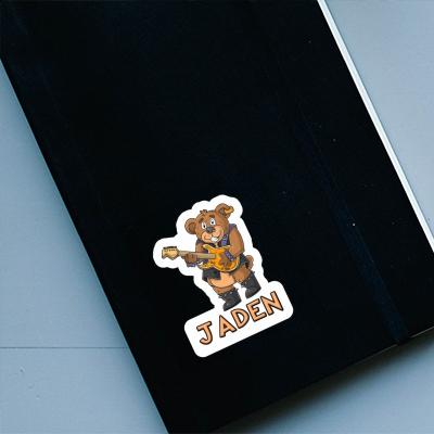 Guitarist Sticker Jaden Notebook Image