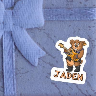 Guitarist Sticker Jaden Notebook Image