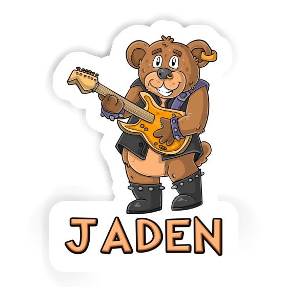 Guitarist Sticker Jaden Laptop Image