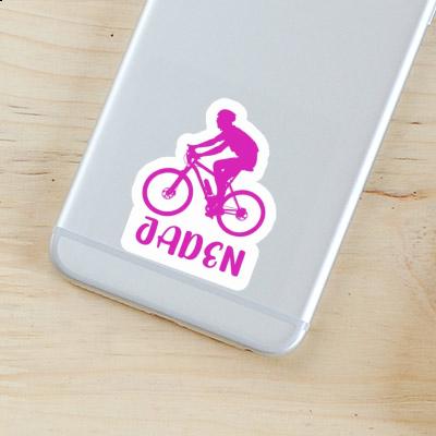 Jaden Aufkleber Biker Notebook Image