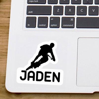 Sticker Biker Jaden Notebook Image