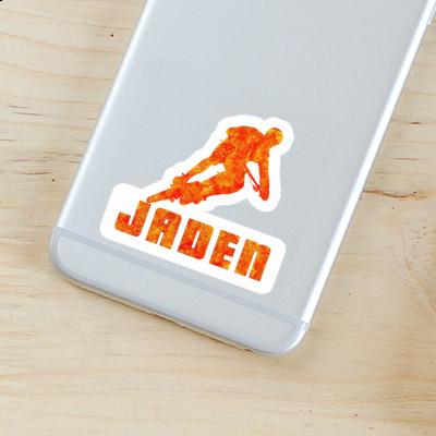 Sticker Biker Jaden Notebook Image