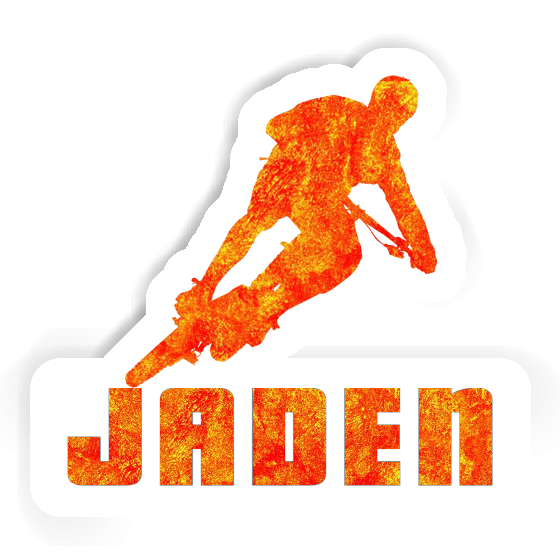 Sticker Biker Jaden Notebook Image