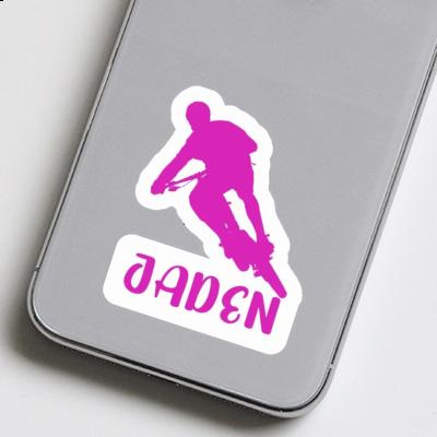 Biker Sticker Jaden Laptop Image