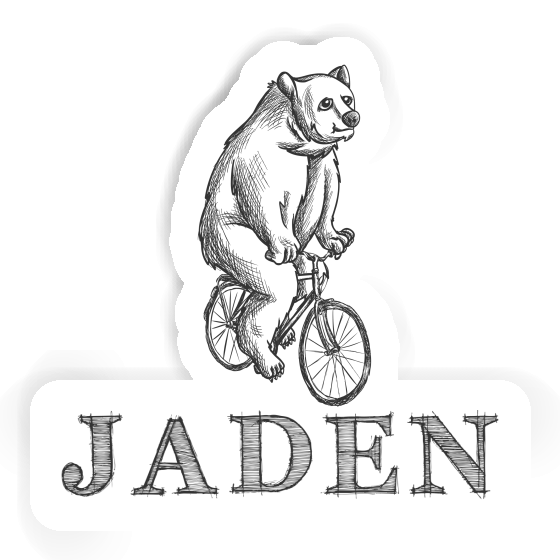 Bicycle rider Sticker Jaden Gift package Image