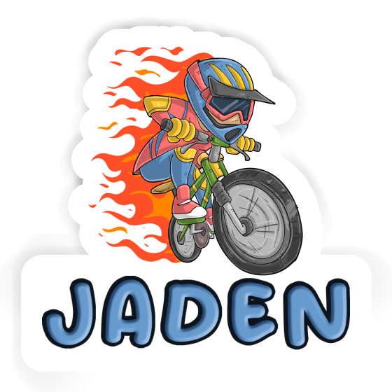 Sticker Jaden Freeride Biker Notebook Image