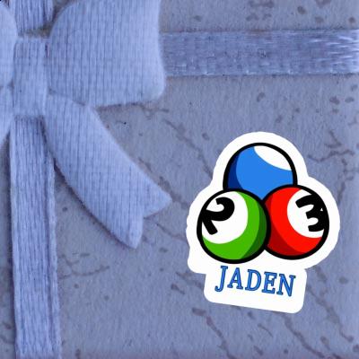 Sticker Jaden Billiard Ball Laptop Image