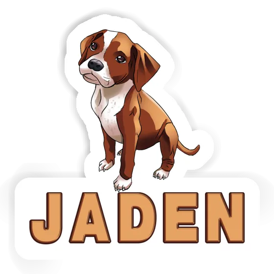 Jaden Autocollant Boxer Image