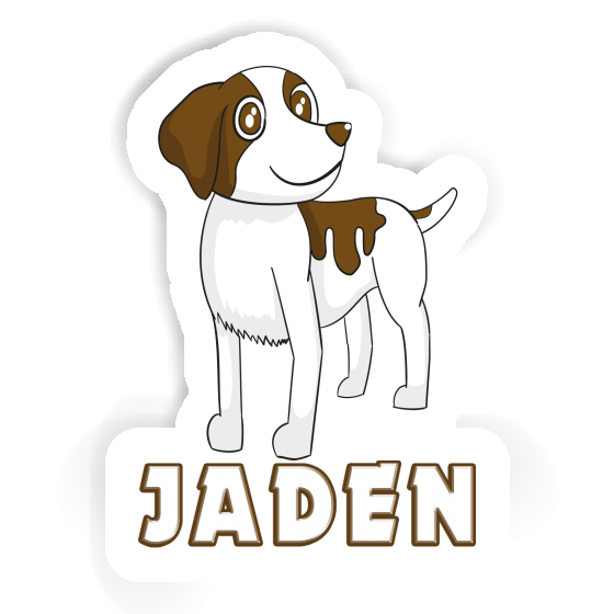 Bretagne Hund Aufkleber Jaden Gift package Image