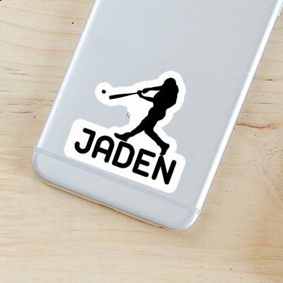 Sticker Jaden Baseballspieler Gift package Image