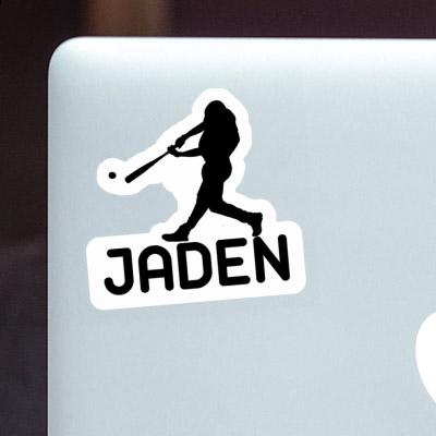 Baseball Player Sticker Jaden Gift package Image