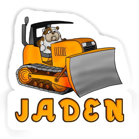 Jaden Sticker Bulldozer Gift package Image