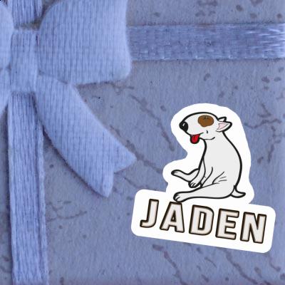 Bull Terrier Sticker Jaden Gift package Image