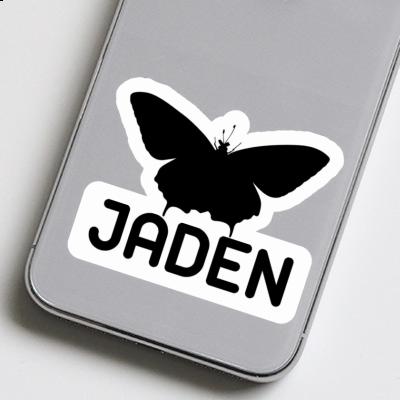 Jaden Sticker Butterfly Notebook Image