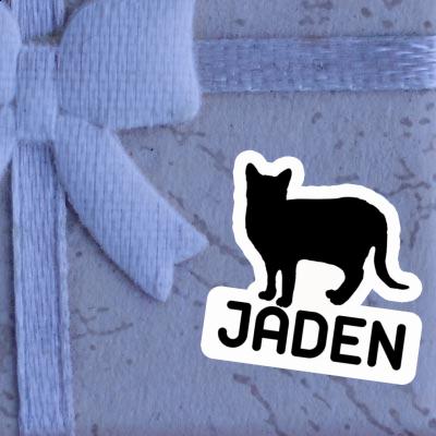 Sticker Cat Jaden Laptop Image