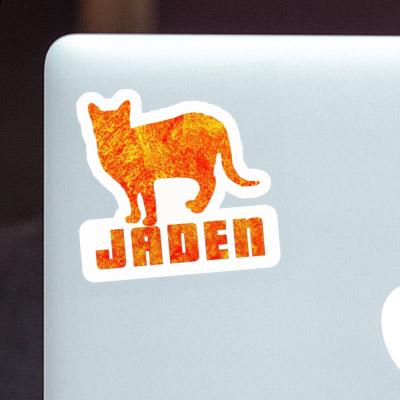 Jaden Sticker Cat Image