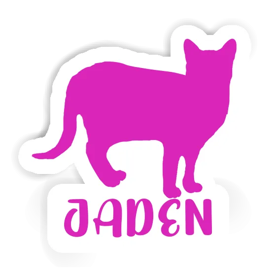 Sticker Cat Jaden Notebook Image