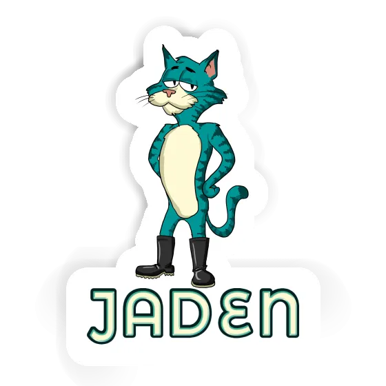 Sticker Jaden Cat Image