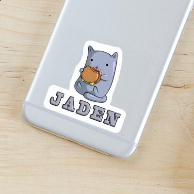 Sticker Hamburger Cat Jaden Gift package Image