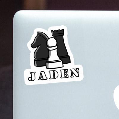 Pièce d'échec Autocollant Jaden Image