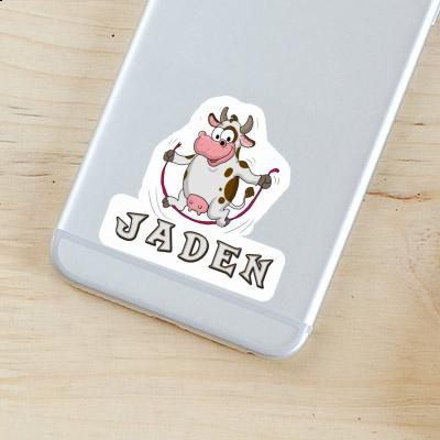 Jaden Autocollant Vache Notebook Image