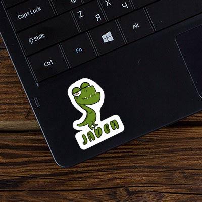 Dino Sticker Jaden Laptop Image