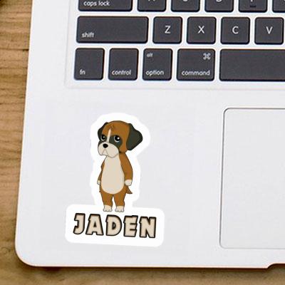 Boxer Sticker Jaden Gift package Image