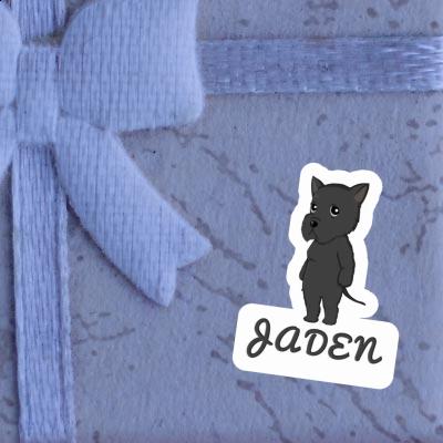 Sticker Jaden Giant Schnauzer Gift package Image