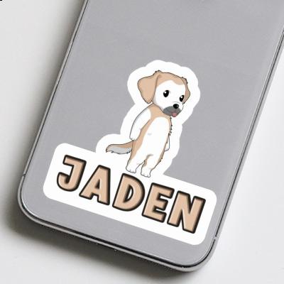 Aufkleber Golden Retriever Jaden Notebook Image