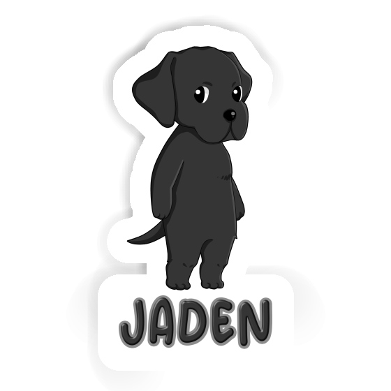 Jaden Aufkleber Labrador Retriever Notebook Image