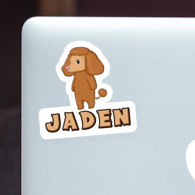 Sticker Jaden Pudel Notebook Image