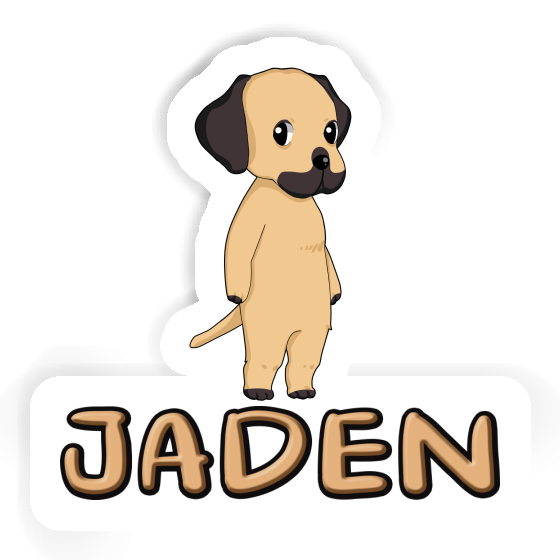 Rhodesian Ridgeback Sticker Jaden Notebook Image