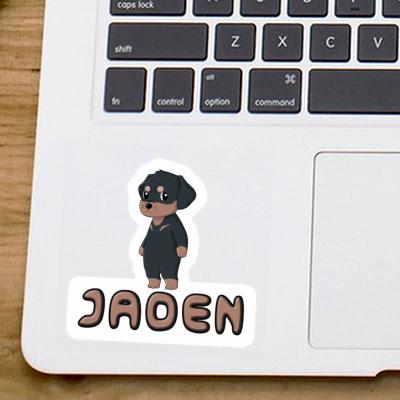 Sticker Jaden Rottweiler Notebook Image