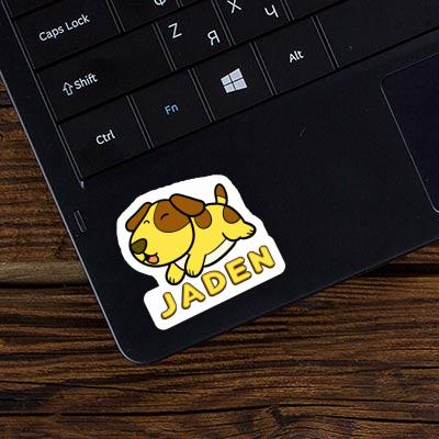 Jaden Sticker Hund Notebook Image