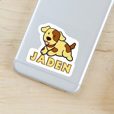 Autocollant Chien Jaden Laptop Image