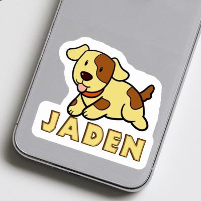 Jaden Aufkleber Hund Notebook Image