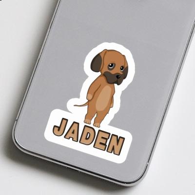 Aufkleber Jaden Deutsche Dogge Laptop Image