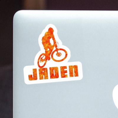 Jaden Sticker Downhiller Laptop Image